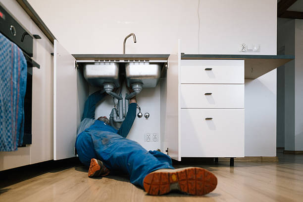 Professional Plumbing technician working in Waunakee, WI